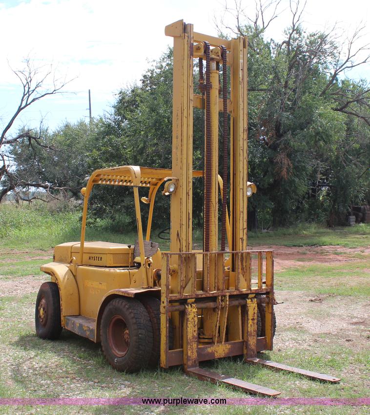 1972 Hyster H150F rough terrain forklift in Stillwater, OK Item J4393