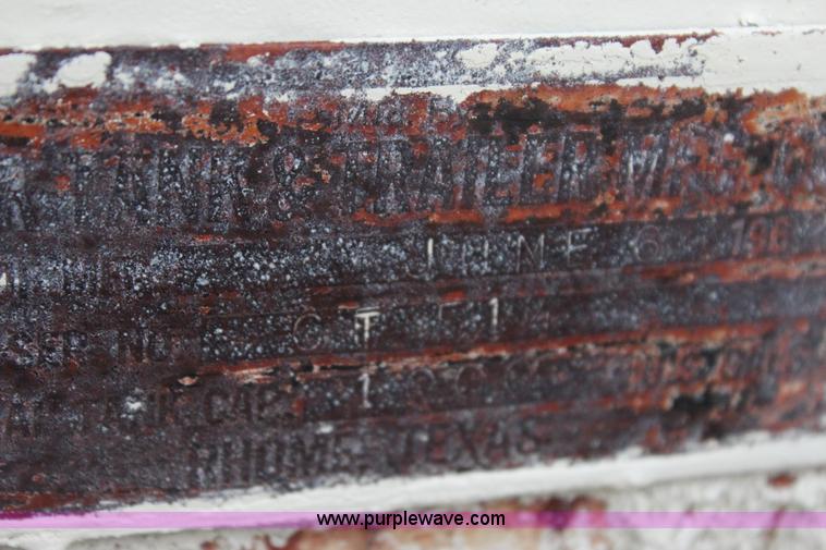 image for item J4395 Statco fuel trailer