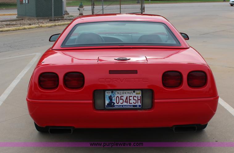 image for item J4398 1996 Chevrolet Corvette convertible