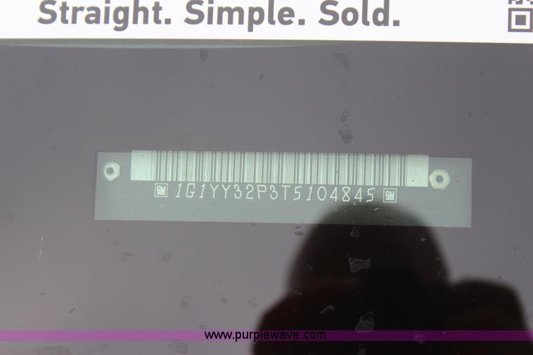 image for item J4398 1996 Chevrolet Corvette convertible