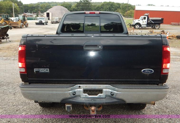 image for item J6382 2001 Ford F150 SuperCab pickup truck