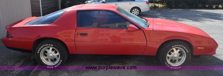 image for item J7233 1985 Chevrolet Camaro Berlinetta