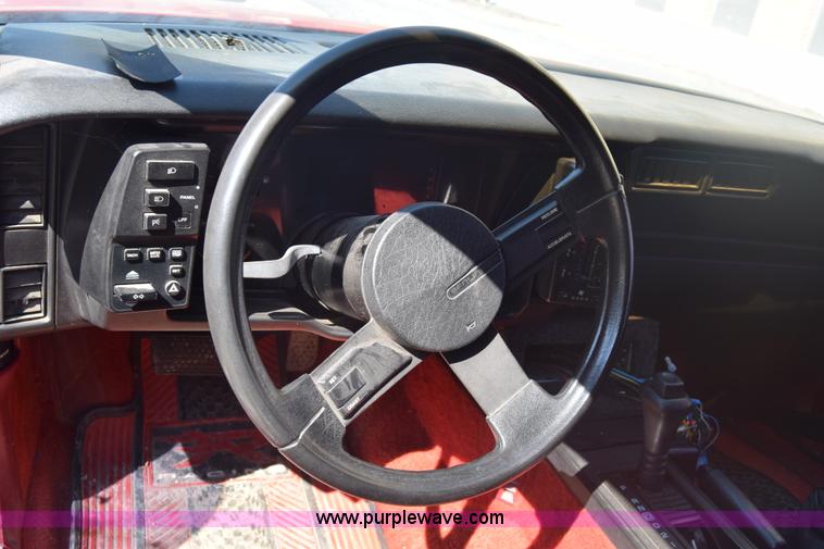 image for item J7233 1985 Chevrolet Camaro Berlinetta