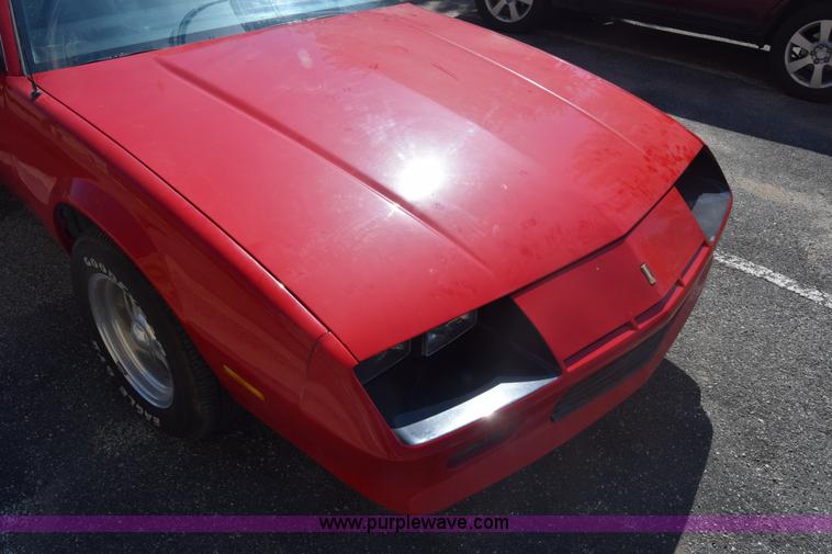 image for item J7233 1985 Chevrolet Camaro Berlinetta
