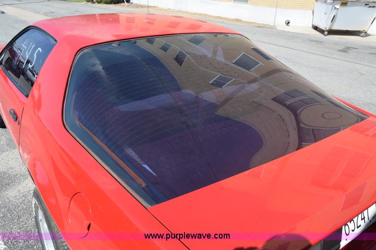 image for item J7233 1985 Chevrolet Camaro Berlinetta