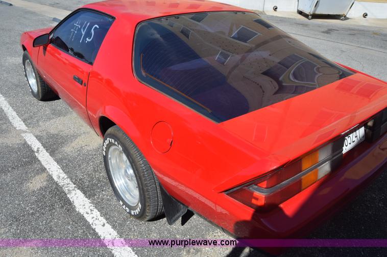 image for item J7233 1985 Chevrolet Camaro Berlinetta