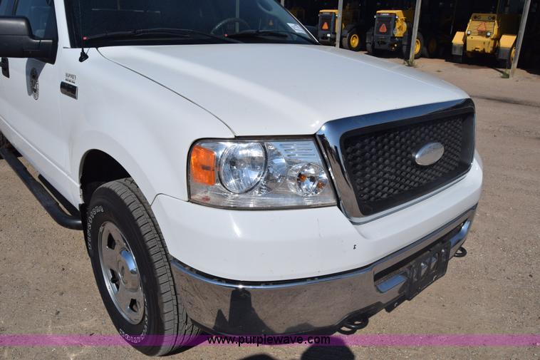 image for item J7234 2007 Ford F150 SuperCab pickup truck