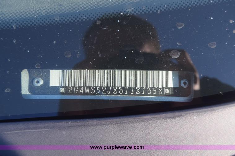 image for item J8003 2003 Buick Century Custom