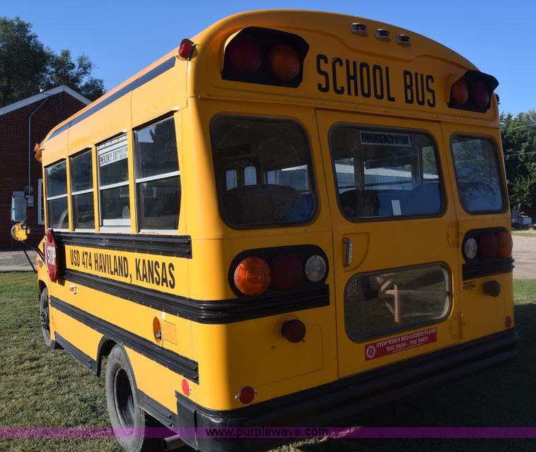 image for item J8004 1991 Chevrolet G30 school bus