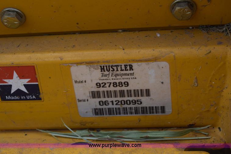 image for item J8037 Hustler Super Z lawn mower