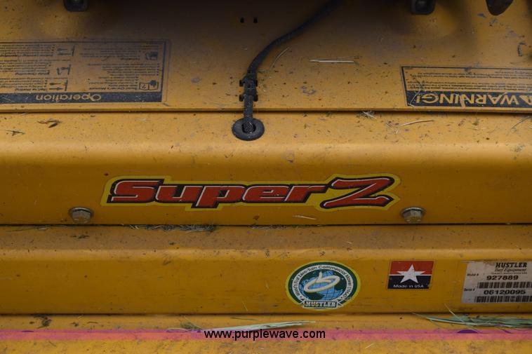 image for item J8037 Hustler Super Z lawn mower