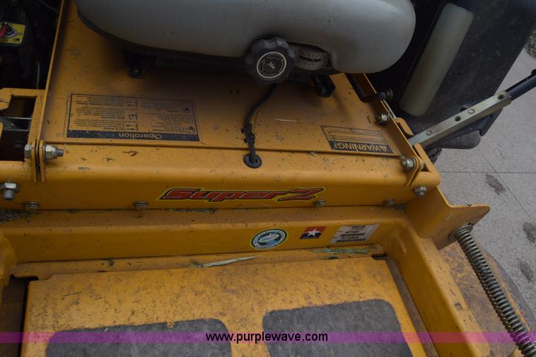 image for item J8037 Hustler Super Z lawn mower