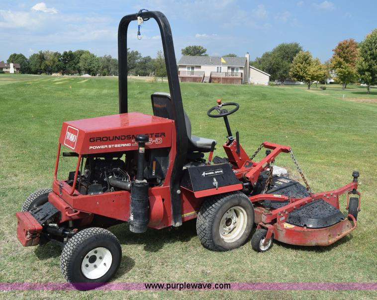 image for item J8055 Toro Groundmaster 325D lawn mower