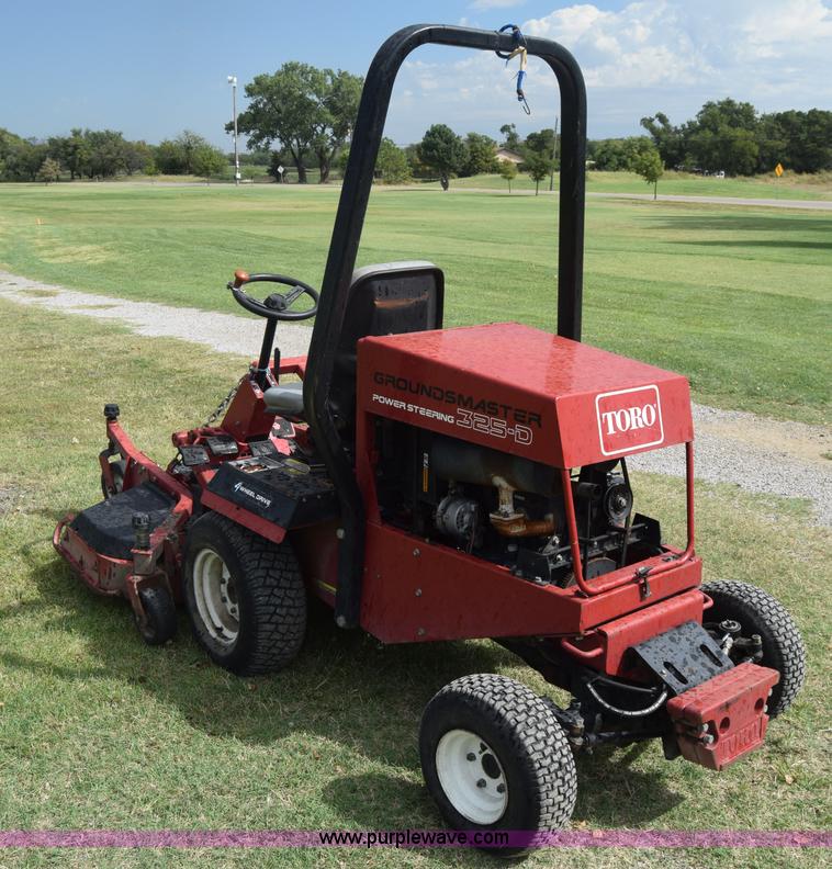 image for item J8055 Toro Groundmaster 325D lawn mower