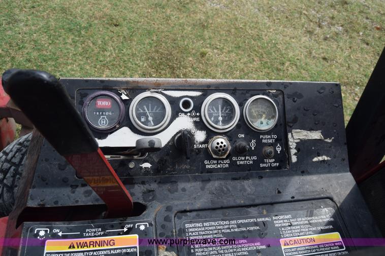 image for item J8055 Toro Groundmaster 325D lawn mower