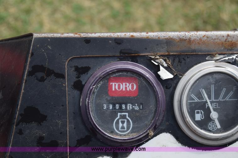 image for item J8055 Toro Groundmaster 325D lawn mower