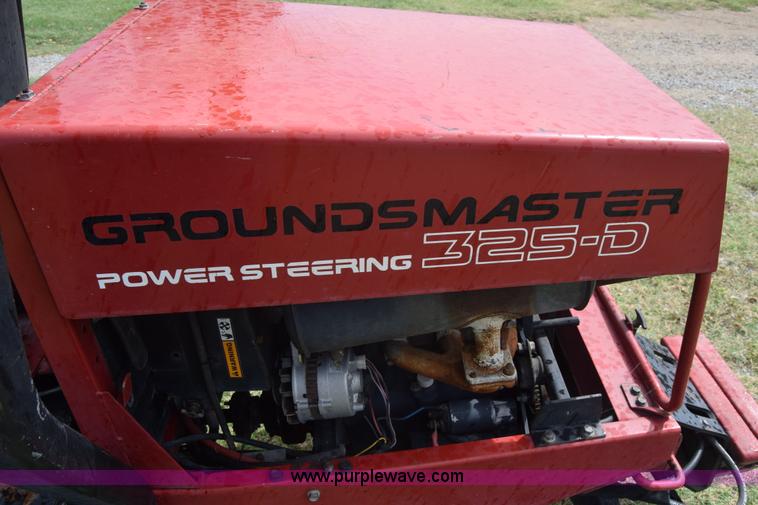 image for item J8055 Toro Groundmaster 325D lawn mower