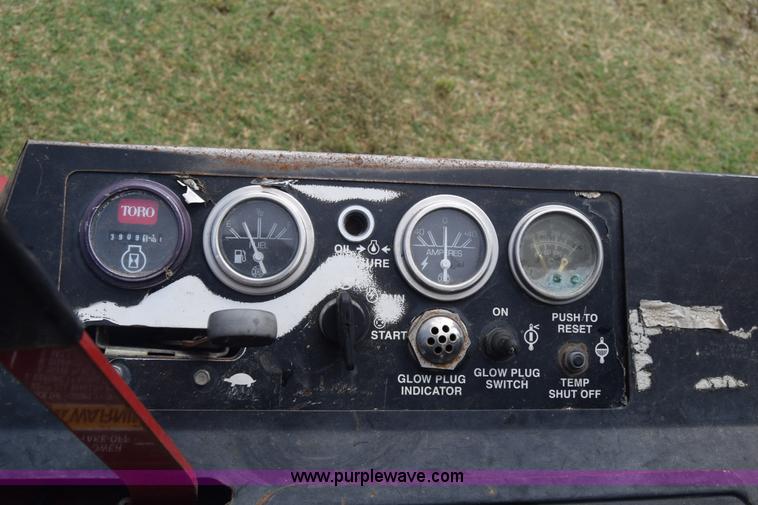 image for item J8055 Toro Groundmaster 325D lawn mower