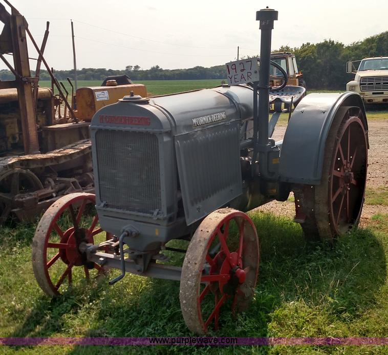 McCormickDeering 1020 tractor in Winfield, KS Item K1125 sold