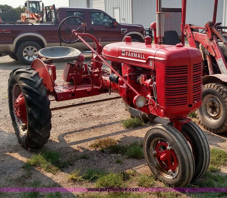 image for item K1131 Farmall B tractor