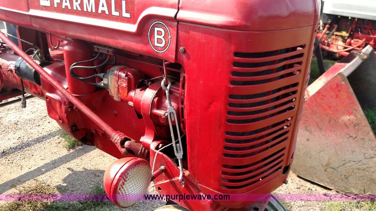 image for item K1131 Farmall B tractor
