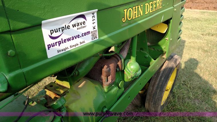 image for item K1134 John Deere H tractor