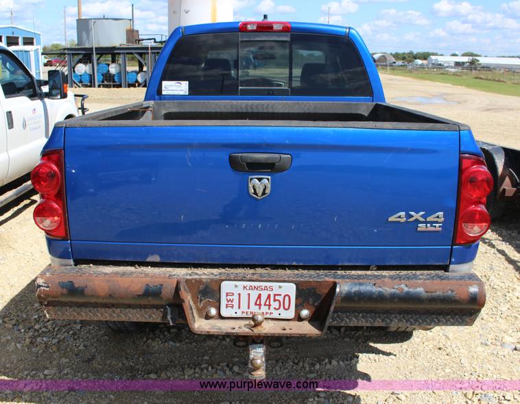 image for item K1158 2007 Dodge Ram 1500 Mega Cab pickup truck