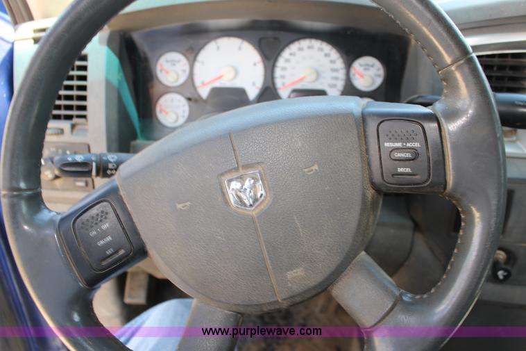 image for item K1159 2007 Dodge Ram 2500 Quad Cab pickup truck
