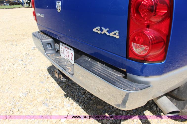 image for item K1159 2007 Dodge Ram 2500 Quad Cab pickup truck