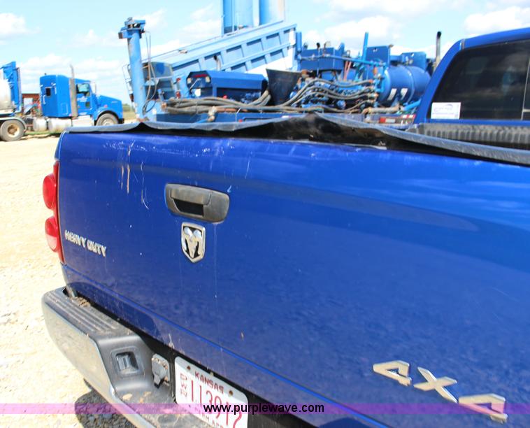 image for item K1159 2007 Dodge Ram 2500 Quad Cab pickup truck
