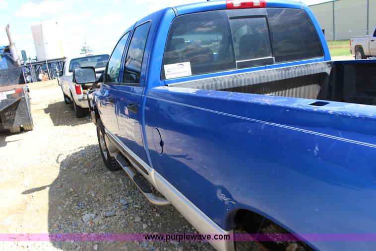 image for item K1159 2007 Dodge Ram 2500 Quad Cab pickup truck
