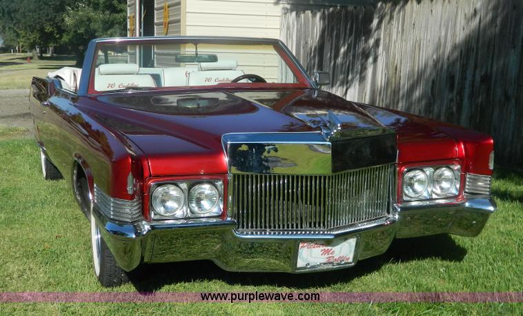 image for item K8181 1970 Cadillac DeVille