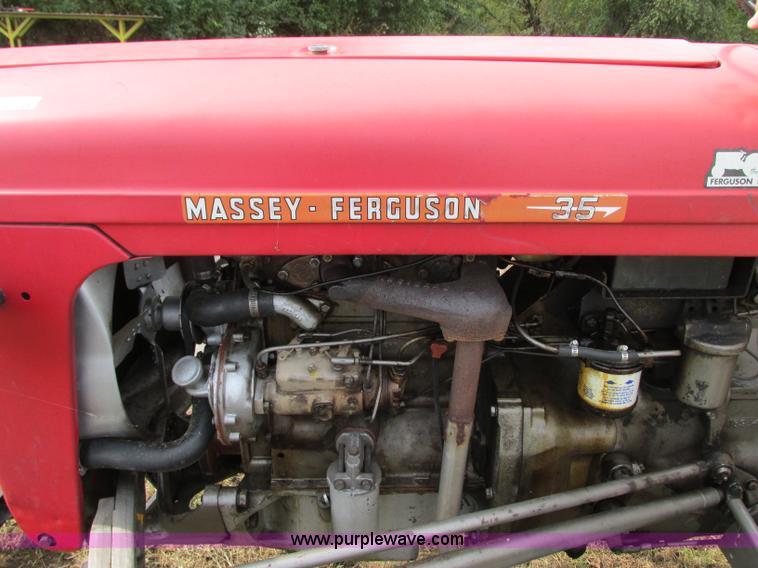 image for item K9435 1962 Massey-Ferguson 35 tractor