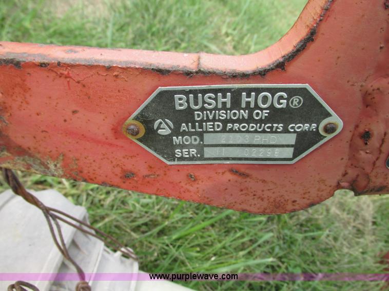 image for item K9438 Bush Hog 2103PHD auger