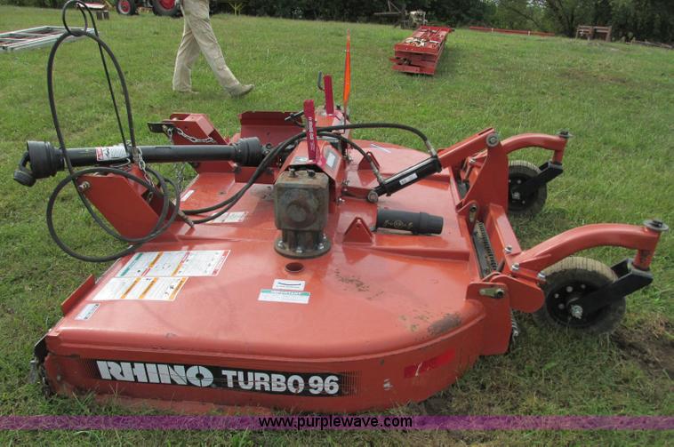 image for item K9439 2011 Rhino Turbo 96 rotary mower