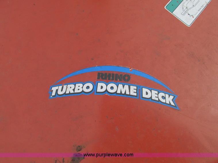 image for item K9439 2011 Rhino Turbo 96 rotary mower