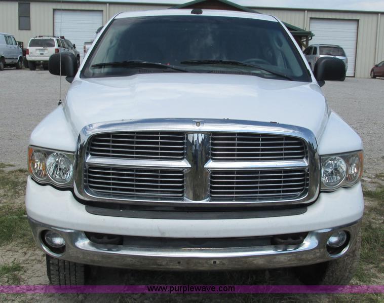 image for item L5262 2003 Dodge Ram 2500 Quad Cab pickup truck