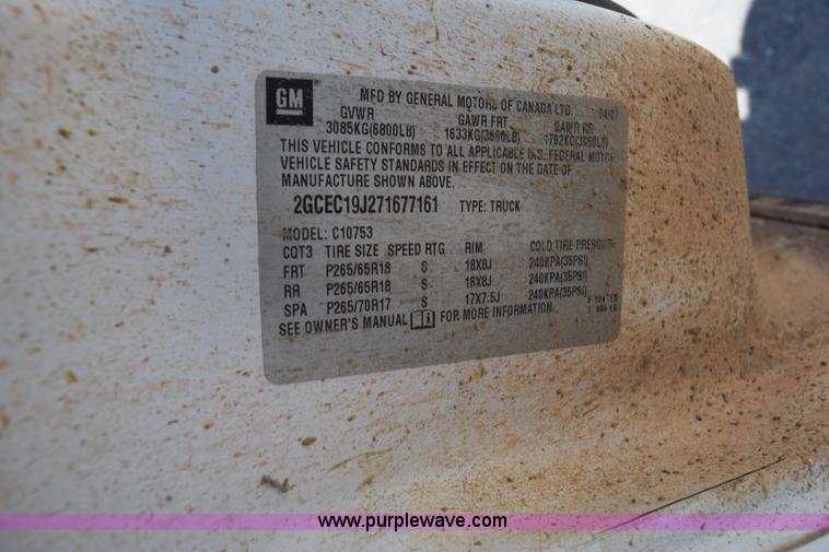 image for item L5978 2007 Chevrolet Silverado 1500 Ext. Cab pickup truck