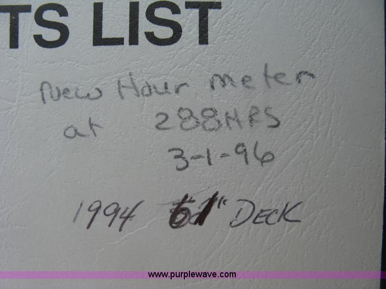 image for item L6372 Grasshopper 718K ZTR lawn mower