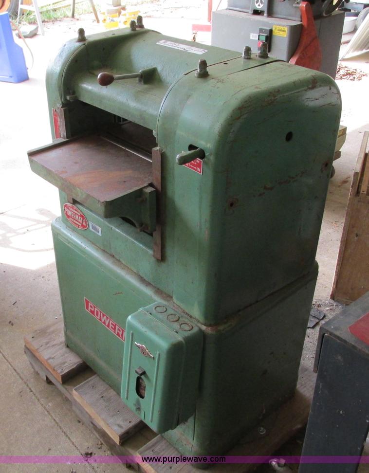 image for item R9097 Powermatic 100 wood planer