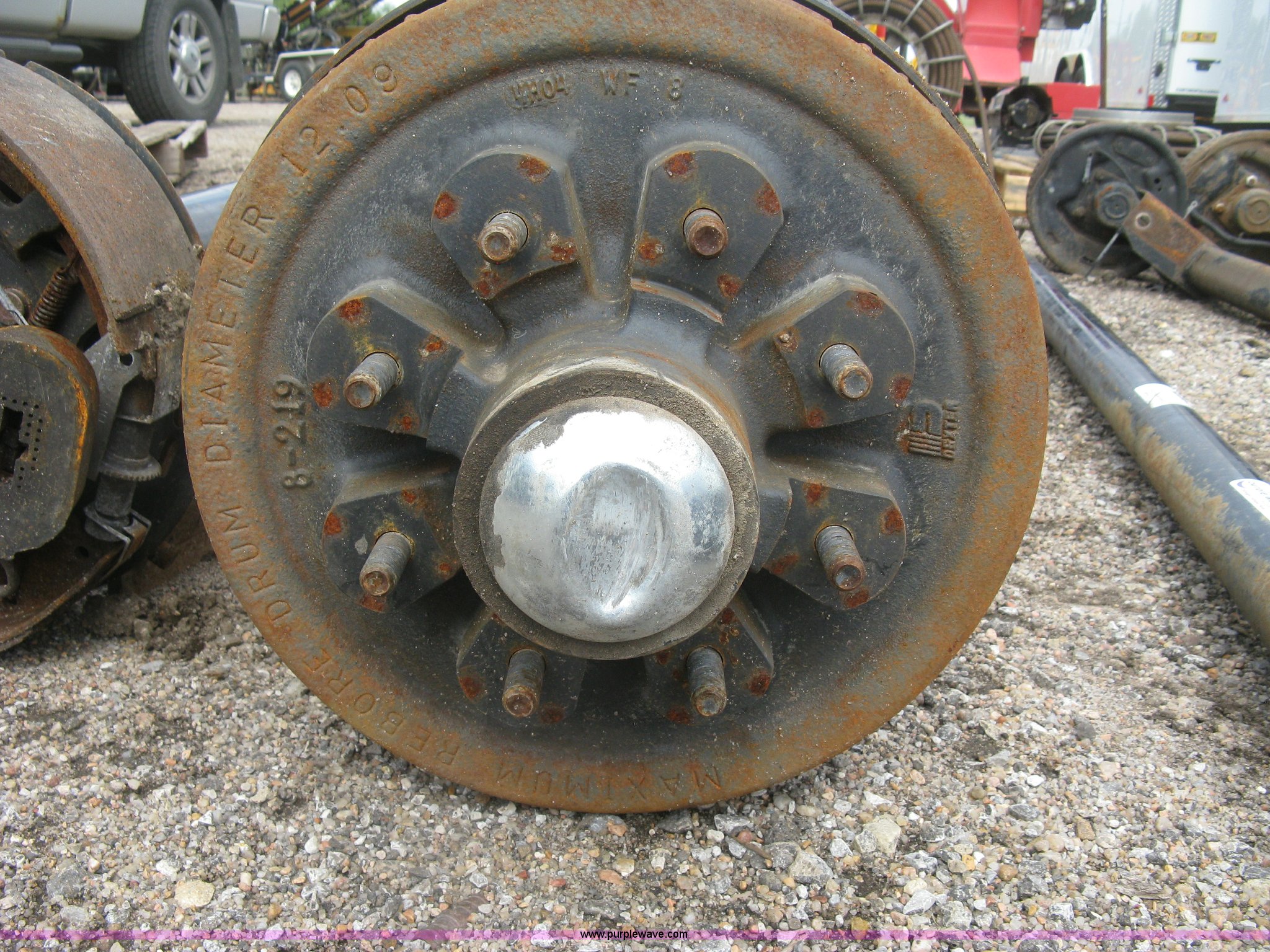 (5) assorted trailer axles in Wichita, KS Item BL9206 sold Purple Wave