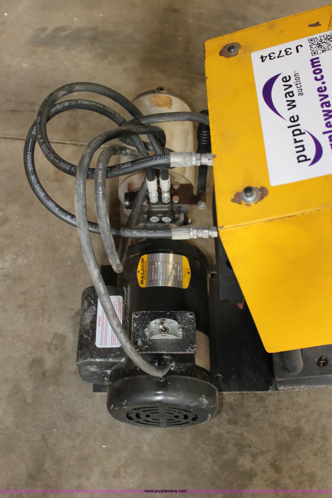 Caterpillar 4C3670 hydraulic hose crimper in Olathe, KS Item J3734