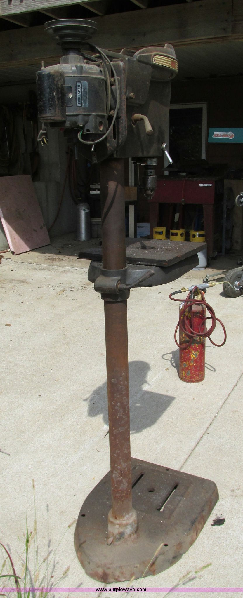 Craftsman 150 drill press in Belton, MO Item K9454 sold Purple Wave