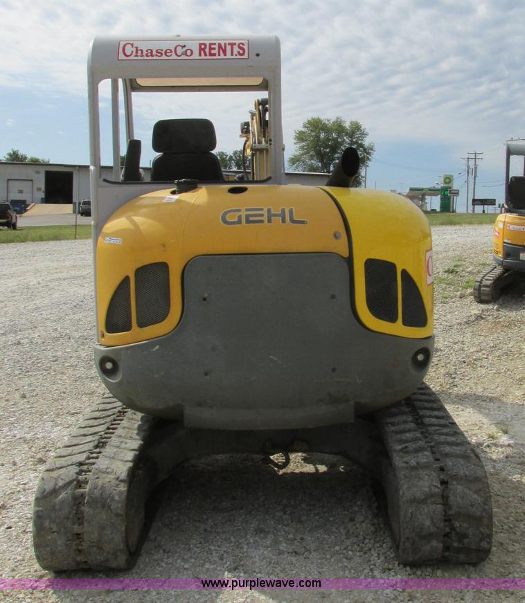 image for item BS9003 Gehl G503Z-RD mini excavator