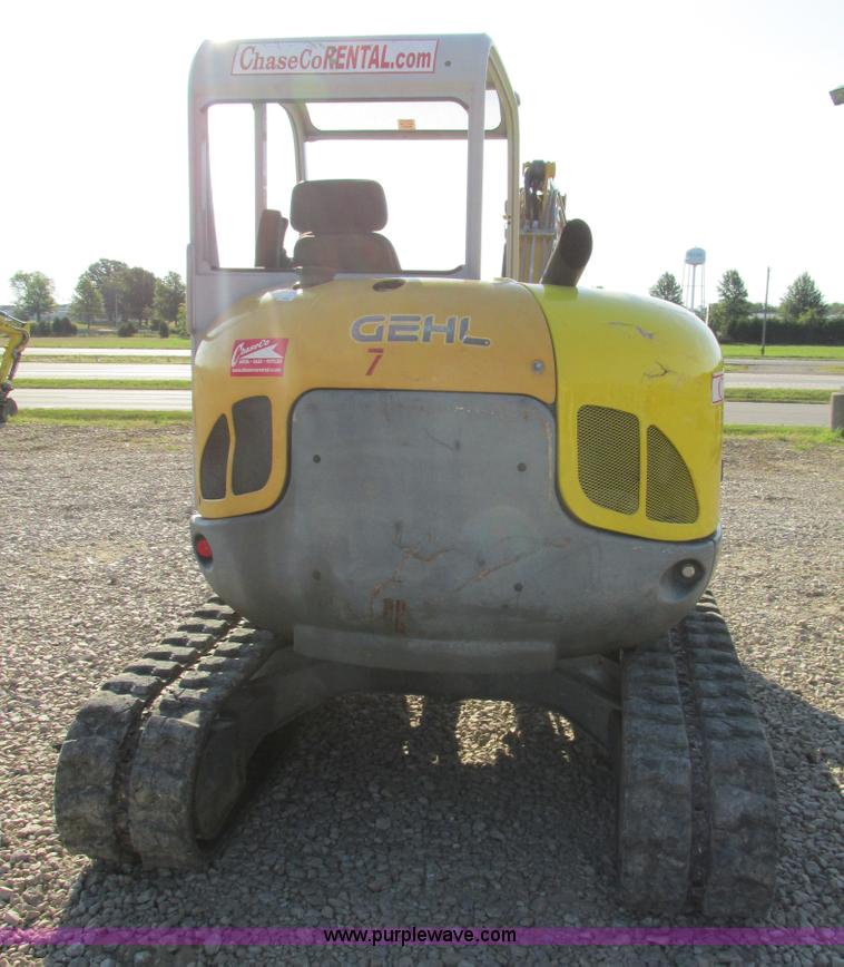 image for item BS9004 Gehl G503Z-RD mini excavator