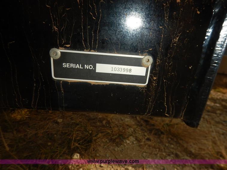 image for item BT9712 Skid steer broom frame quick attach