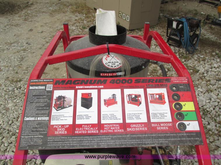 image for item H1136 2015 Easy-Kleen RB5050HR Magnum hot water pressure washer