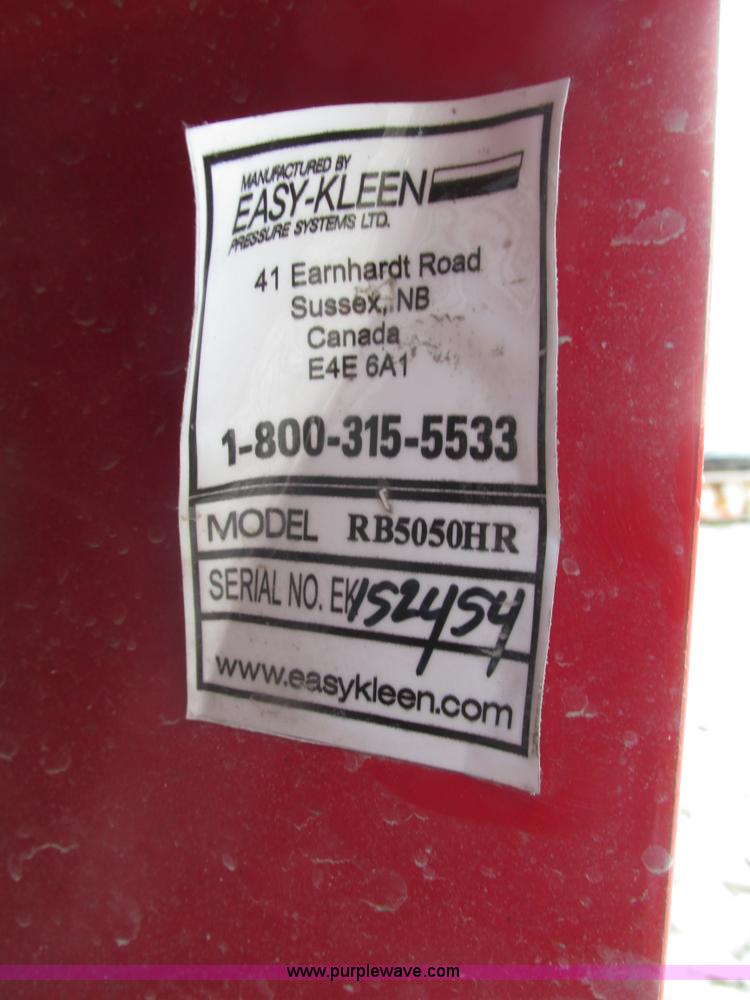 image for item H1136 2015 Easy-Kleen RB5050HR Magnum hot water pressure washer