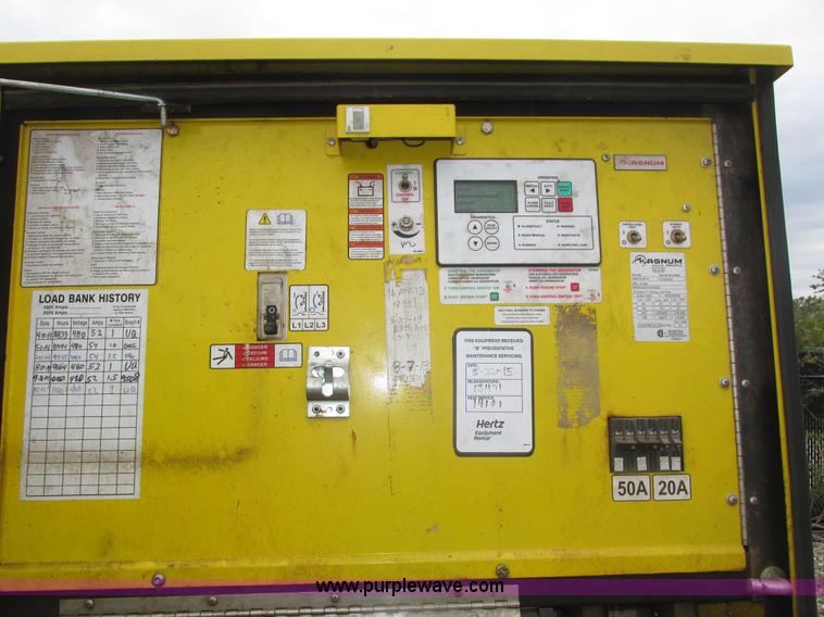 image for item H1138 2012 Magnum MMG55FH generator