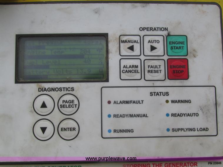 image for item H1138 2012 Magnum MMG55FH generator
